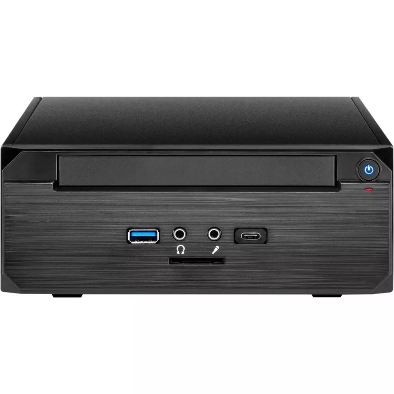 INTER-TECH ITX MW-02 Type C 3.0 incl. conector externo USB 3.0 Type C incl. bahía delgada para unidad DVD (88881246)