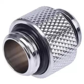 Alphacool HF doble racor G1/4 AG a G1/4 AG 10 mm - cromo (17199)