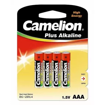 Pila desechable Camelion LR03-BP4 AAA alcalina