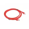 LATIGUILLO Cat.6 UTP 2M rojo FLUKE PASSED LANBERG 10-PACK