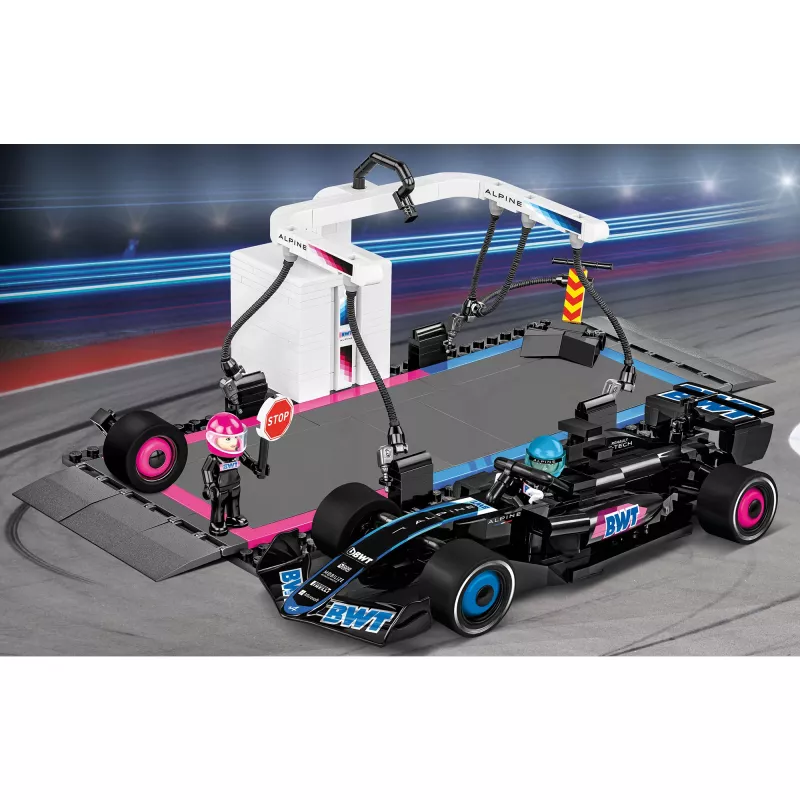BWT Alpine F1 Boxenstopp, juguete de construcción