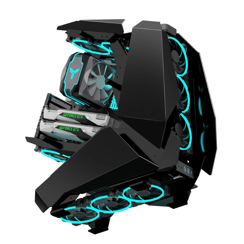 Caja de PC Jonsbo MOD5, ATX, negra