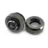 Conector XSPC G1/4 a tubo rígido de 14 mm, negro cromado - 8 uds.