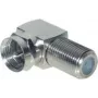 Adaptador coaxial F macho ShiverPeaks 85210-EC, adaptador coaxial hembra a macho