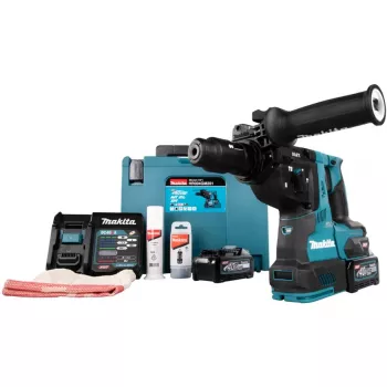 Makita HR004GM201 martillo perforador a batería SDS-plus 2,9 julios 2 baterías, cargador incl.