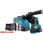 Makita HR004GM201 martillo perforador a batería SDS-plus 2,9 julios 2 baterías, cargador incl.