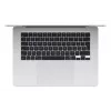 MacBook Air 15, plata, M4 (10-CPU/10-GPU), 16 GB, 512 GB, alemán, fuente de alimentación Dual USB-C 35W, MW1H3D/A