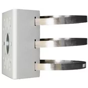 Soporte de montaje en mástil ALLNET ALL-CAM24xx para una instalación segura de cámara exterior