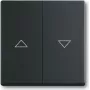 BUSCH JAEGER 1751-0-3036 - teclas - negro - plástico - 63 mm - 63 mm - 1 ud.