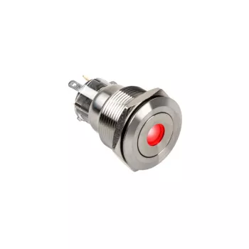 Taster DimasTech PD211 22 mm Silverline Dot RGB — interruptor de panel antivandálico