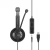 EPOS | SENNHEISER IMPACT SC 75 USB MS auricular con cable diadema conectividad/música USB Type-A negro