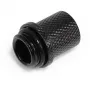 Alphacool 17643 racor latón negro 17 mm × 17 mm × 21 mm