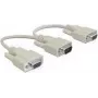 Cable VGA DeLOCK VGA/2 x VGA 0,2 m
