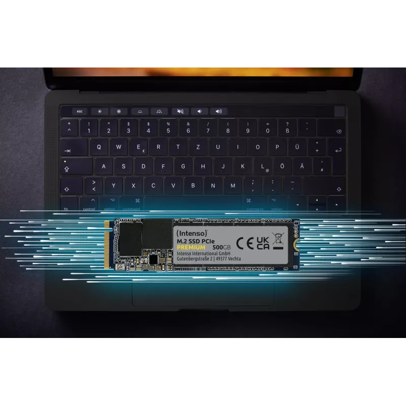 Unidad SSD Intenso 2 TB M.2 PCI Express 3.0 NVMe 3D NAND modelo 3835470