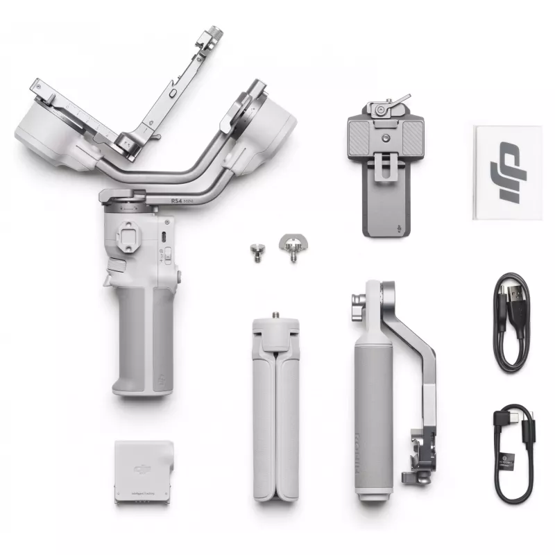 Estabilizador gimbal DJI RS 4 Mini Combo — estabilizador de mano compacto y ligero para cámaras sin espejo