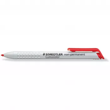 Rotulador permanente punta de pincel Staedtler Lumocolor 768 rojo