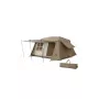 Tienda de campaña Naturehike Village 13 Marrón — capacidad 3–4 personas, refugio de camping para exteriores