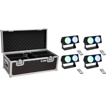 Barra de luz LED EUROLITE CBB-2 COB RGB 4x — barra LED COB RGB, iluminación compacta de escenario/ambiente