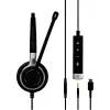 EPOS Sennheiser Headset Impact SC 635 USB-C 3,5mm USBC 3,5mm mono negro plata (1000669)