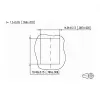 Metz 130B22-E RJ45 Keystone