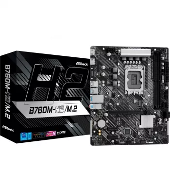 Placa base ASRock B760M-H2/M.2 DDR5 LGA1700 Micro-ATX