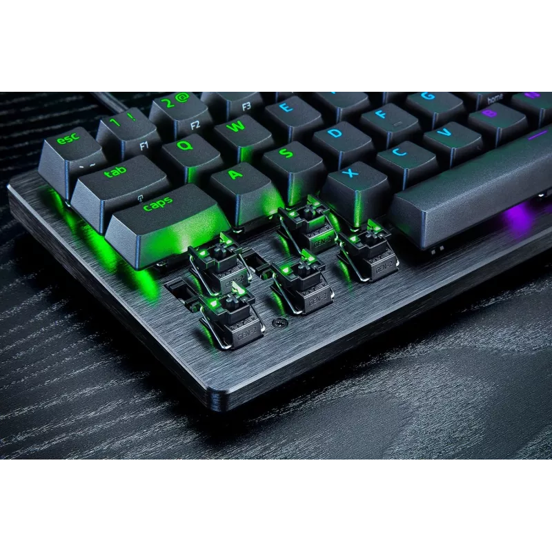 Teclado Razer Huntsman V3 Pro Mini Gaming USB QWERTZ Alemán Negro