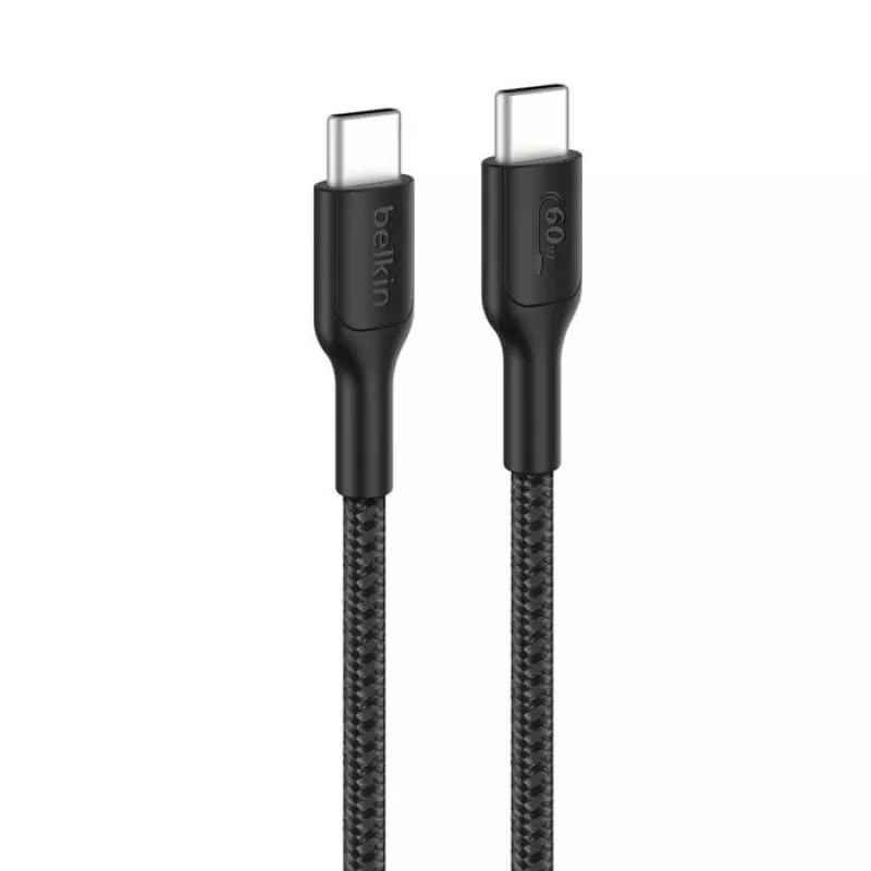 Cable gaming Belkin USB-C/USB-C 2 m trenzado Switch 2 ENA008hq2MBK (ENA008HQ2MBK)