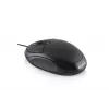 Logic Lm-11 - Ratón - óptico - con cable - USB - negro