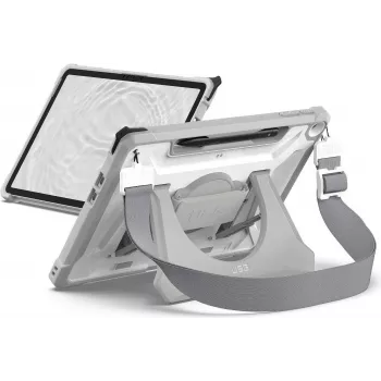 UAG Urban Armor Gear Plasma Healthcare Funda con correa de mano y soporte | Microsoft Surface Pro 12 pulgadas (1. Edition) | Gris | Bulk | 324023B14130 (324023B14130)