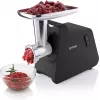 Picadora de carne Gorenje | MG2001SB | Negra/Acero inoxidable | 2000 W | Número de velocidades 1 | Rendimiento (kg/min) 2,6