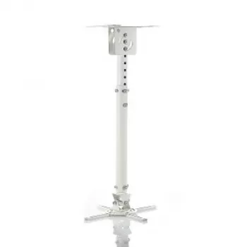 Soporte de techo para proyector 45-76 cm P-107W blanco 15 kg