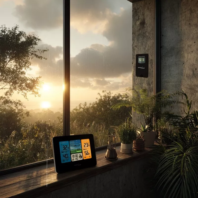 Greenblue 46003 Negro LCD batería Wi-Fi