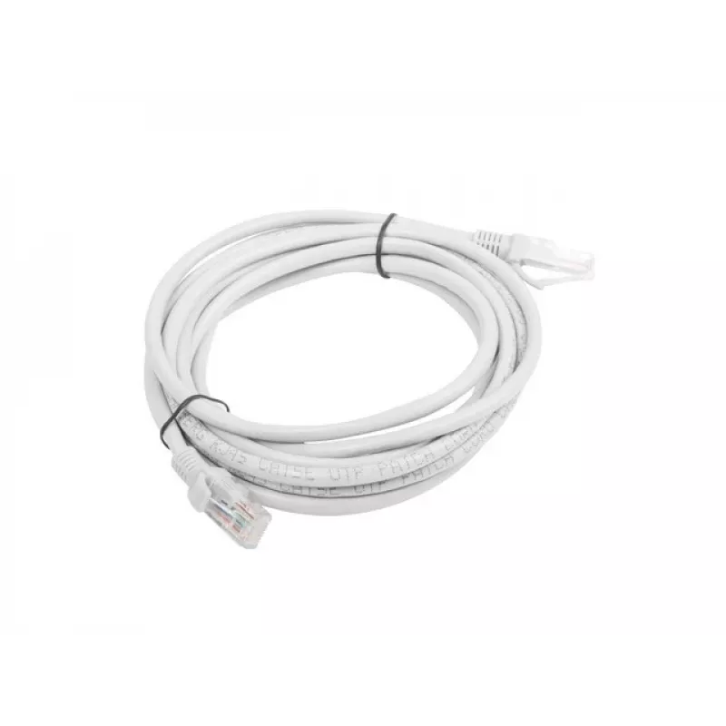 Cable de red LANBERG PCU6-10CC-0300-S Cat6 U/UTP RJ-45, 3 m, gris
