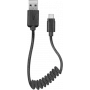 SBS TECABLETYPCSK - Cable USB - USB (M) a USB-C de 24 pines (M) - 50 cm - enrollado (TECABLETYPCSK)
