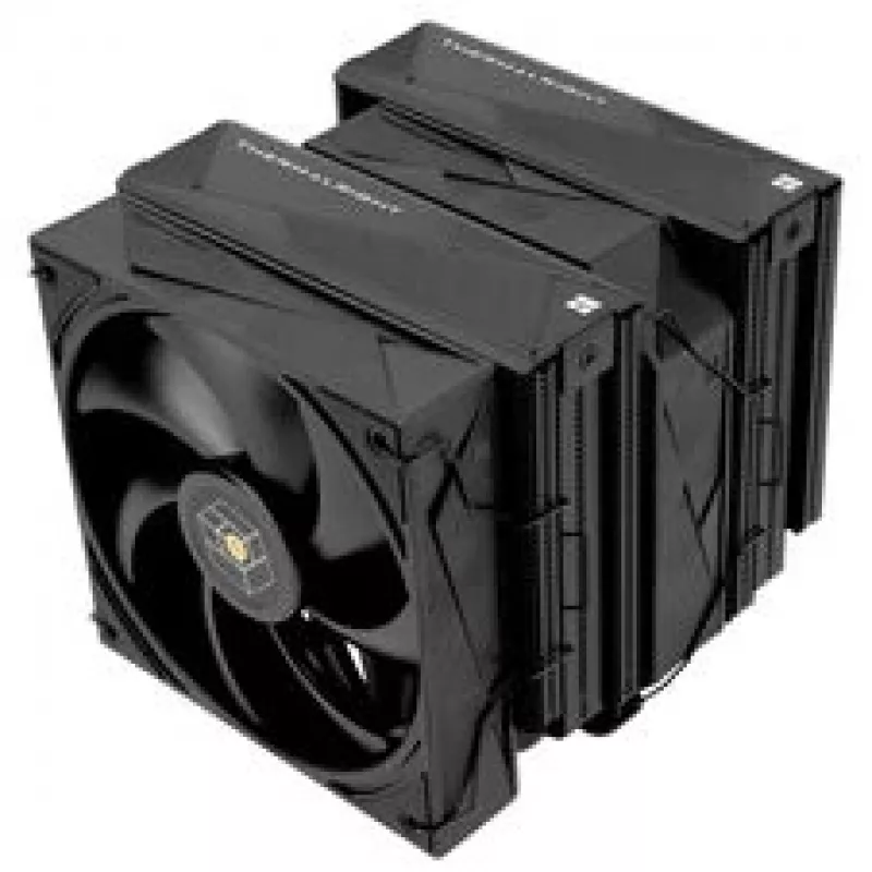 Disipador CPU Thermalright Royal Pretor 130, doble torre – 1x 120 mm, 1x 130 mm, negro (ROYAL PRETOR 130 Negro)
