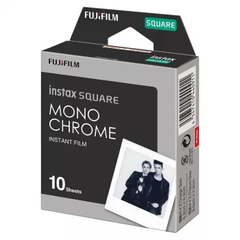 Película de imagen instantánea Fujifilm Instax Square 10 hojas monocromo