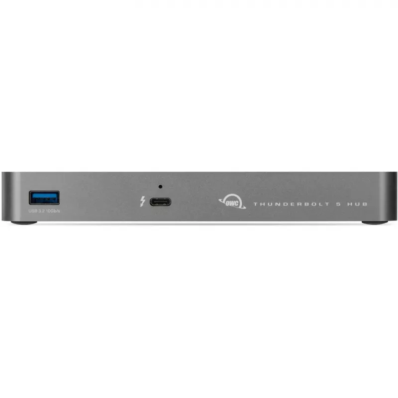 Thunderbolt 5 Hub, docking station gris/negro, Thunderbolt 5, USB-A