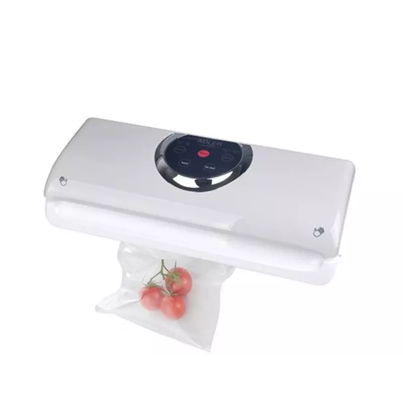 Envasadora al vacío Adler AD 4503, 130 W, vacío -750 a -800 mbar, conector Type-C, gris/blanco