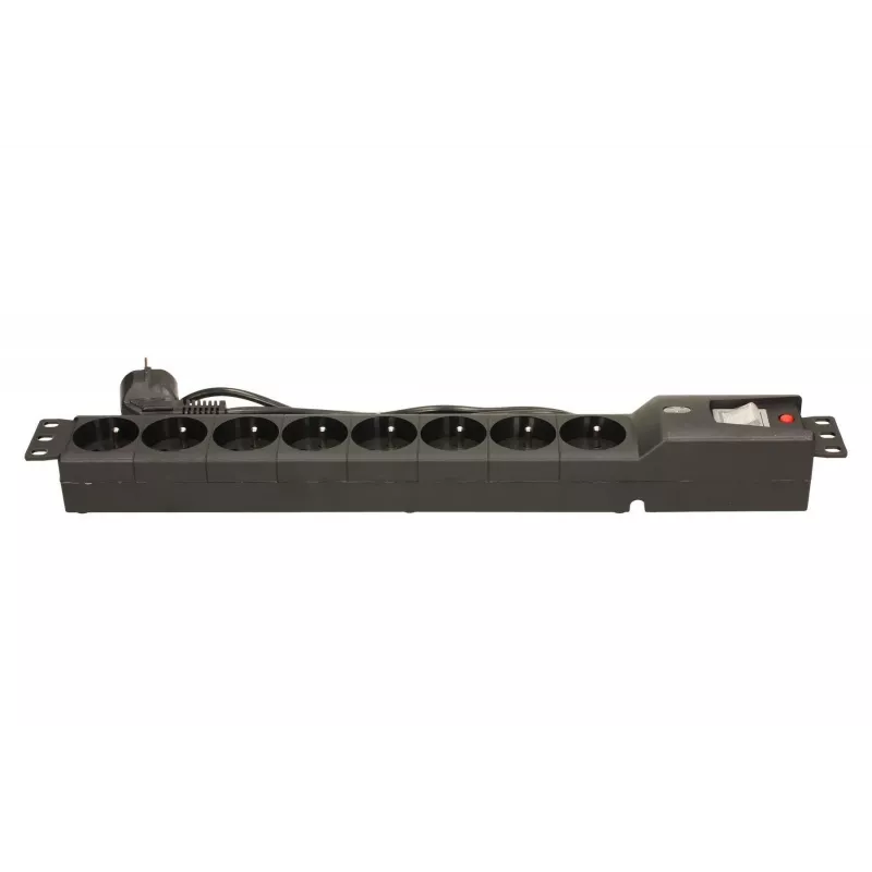 LESTAR LXARM 810 G-A K.:CZ 1,5M 19PDU negro 8 tomas de corriente AC 230 V 1,5 m