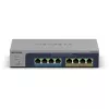 NETGEAR MS108TUP Unmanaged L2 2.5G Ethernet (100/1000/2500) Power over Ethernet (PoE) Gris