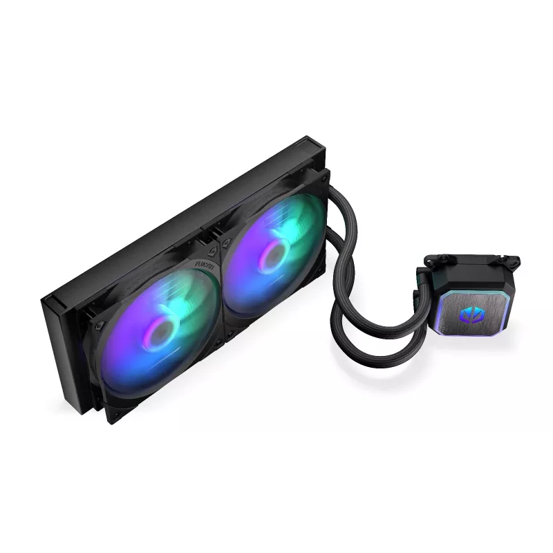 ENDORFY Navis F280 ARGB Caja de PC Refrigeración líquida All-in-One 14 cm Negro 1 ud.