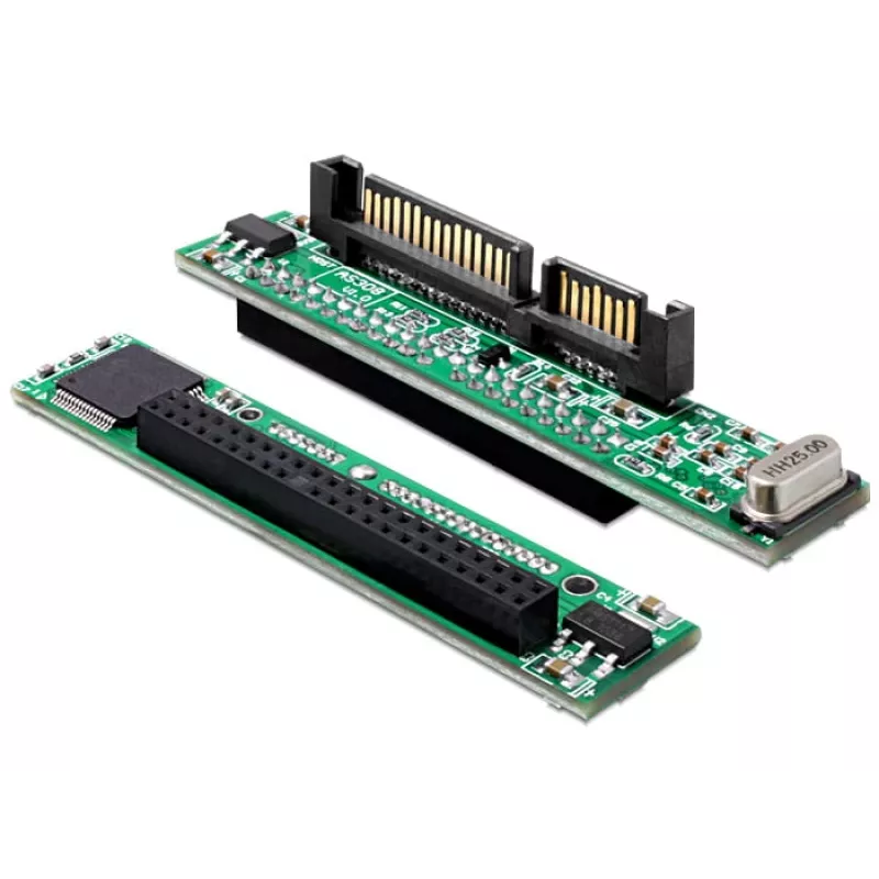 Adaptador de cable DeLOCK 61987 SATA 22p a IDE 44p negro/verde