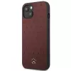 Mercedes MEHCP13SPSQRE iPhone 13 mini 5,4 rojo/rojo carcasa rígida piel patrón de estrella