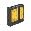 Comprobador de cables de red DeLOCK 86107 negro amarillo