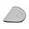 Ratón vertical inalámbrico NATEC Euphoniе Pro Bluetooth 5.0, 4000 DPI, programable, silencioso, blanco