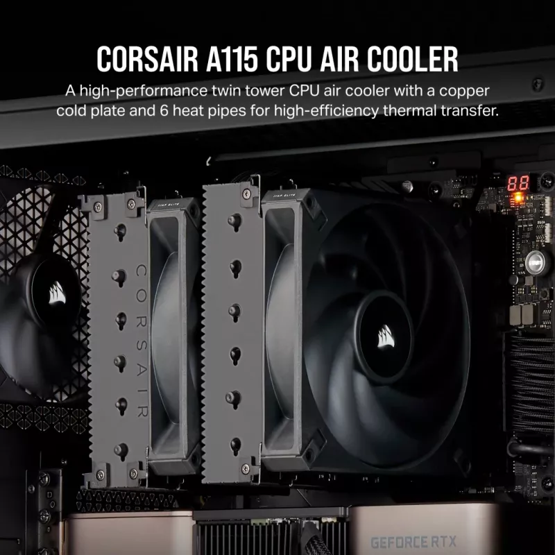 Disipador de aire para CPU de torre CORSAIR A115
