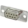 Conector de cable Harting 09 67 209 4704 D-Sub 1, gris metálico, carcasa de PBT