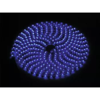 Manguera de luz de goma flexible EUROLITE RL1-230V azul 5 m para iluminación y señalización