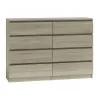 Cómoda Topeshop M8 140 SONOMA
