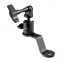 Soporte de aluminio PULUZ para cámara en espejo de moto (negro)